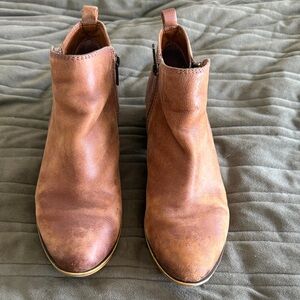 Lucky Brand Brown Ankle Boots